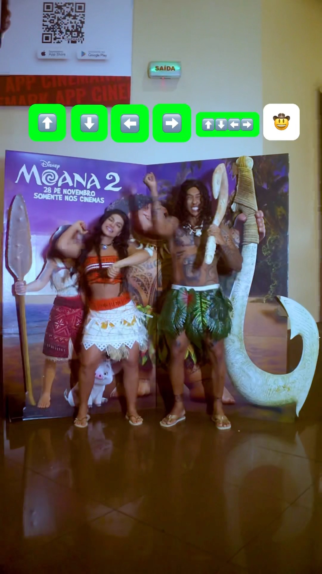 Consegue fazer junto com a gente? ?? @ApolloSant #tutorial #entretenimento #moana #maui
